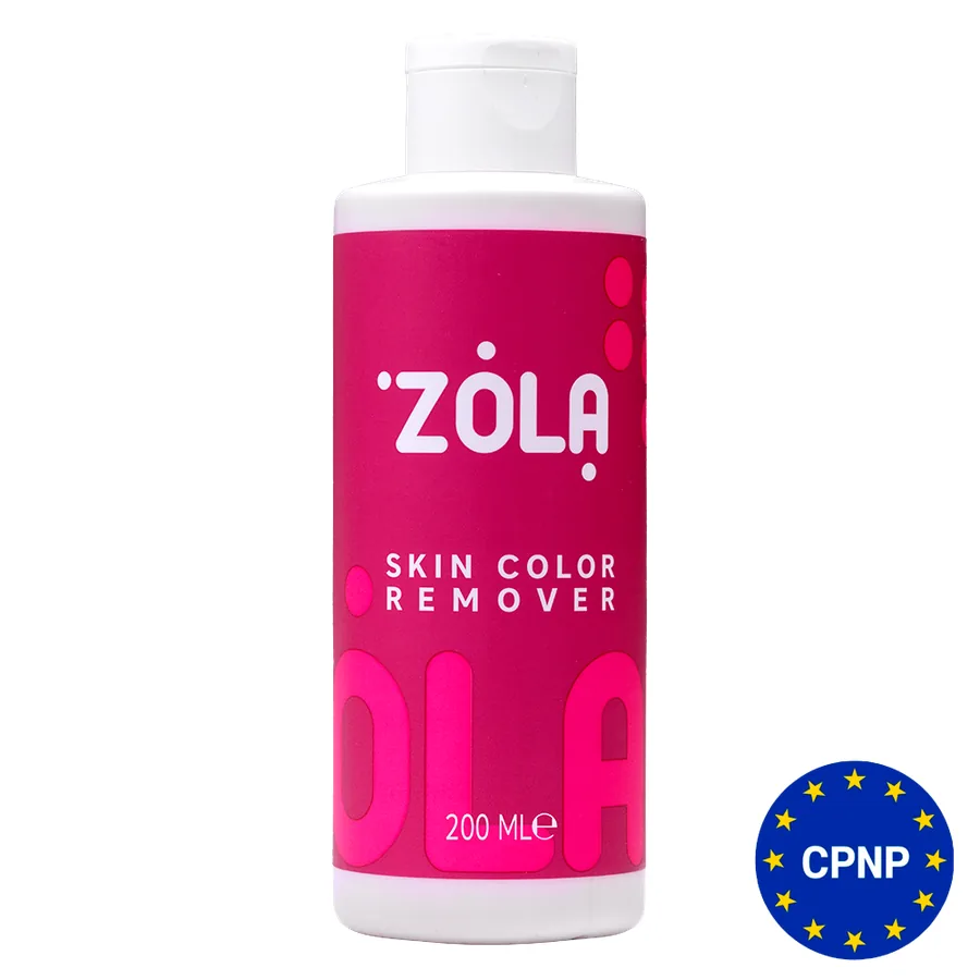 Zola / Skin Color Remover / Тонік для зняття фарби зі шкіри / Ремувер для фарби / 200 мл