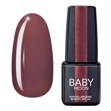 BABY MOON / Гель-лак Burgundy №002 / 6 мл