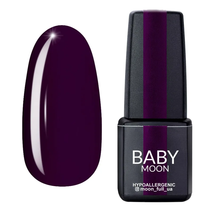 BABY MOON / Гель-лак Burgundy №011 / 6 мл