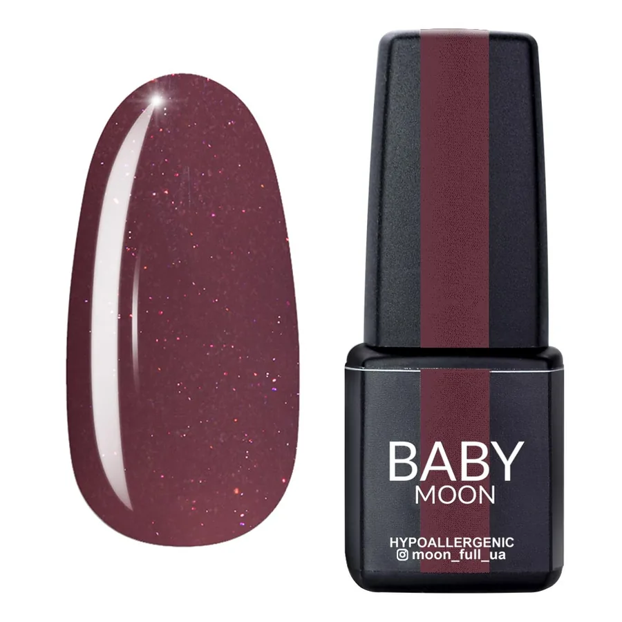 BABY MOON / Гель-лак Burgundy №013 / 6 мл