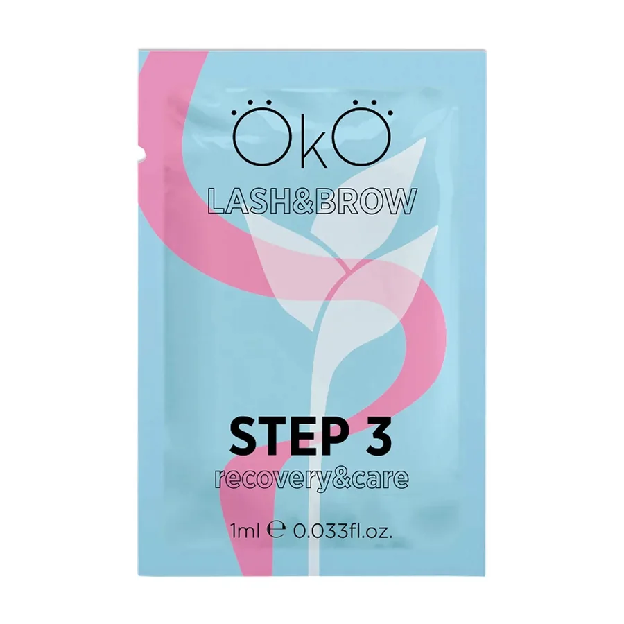 OKO / Засіб для ламінування вій та брів STEP 3 CARE&RECOVERY / 1 мл / саше