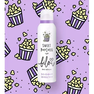 Bilou / Пінка для душу / Sweet Popcorn / 200 мл