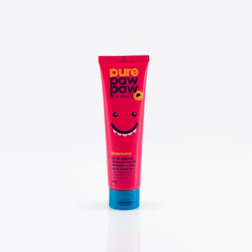 Pure Paw Paw / Відновлюючий бальзам для губ / Strawberry / 25g