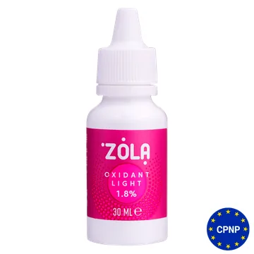 Zola / Окислювач для фарби 1.8% / легкий / 30 мл