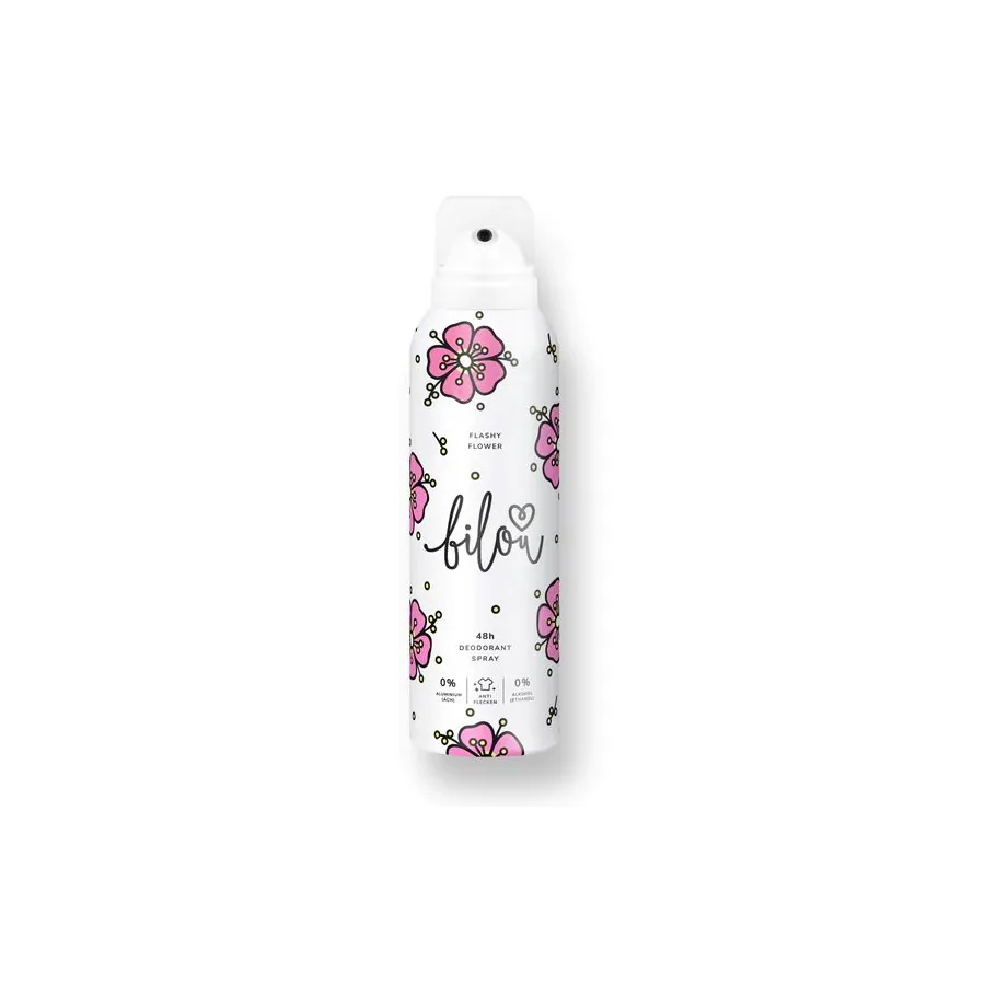 Bilou / Дезодорант-спрей / Flashy Flower / 150 мл