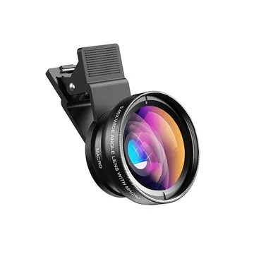 Лінза для телефону / 2 в 1 - 0,45X Phone Lens / Ширококутна + Макро