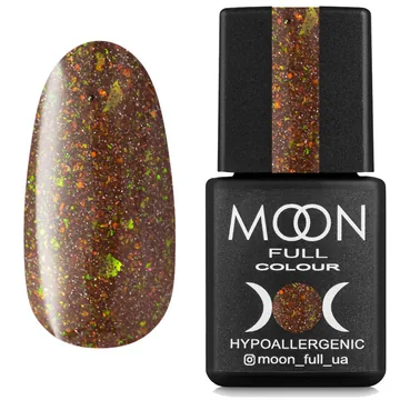 MOON FULL / Chrome Flake Disko №05 світловідбивний / коричневий