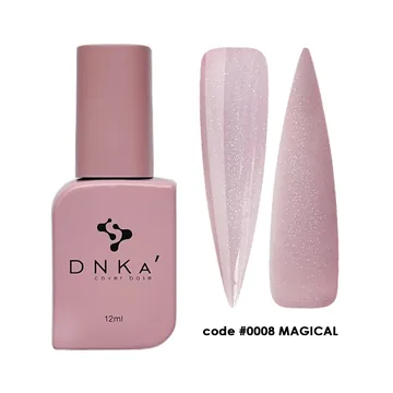 DNK'a / Cover Base #0008 / Magical / фіолетово-рожевий з шимером / 12 мл