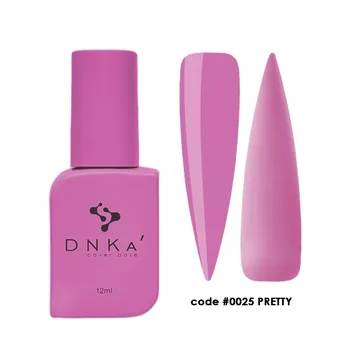 DNK'a / Cover Base #0025 / Pretty / яскравий рожевий / 12 мл