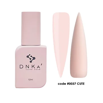 DNK'a / Cover Base #0037 / Cute / пудровий рожевий / 12 мл