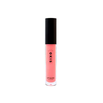 OKIS BROW / Кольоровий блиск для губ / LIP GLOSS (01 персиковий) / 6 мл
