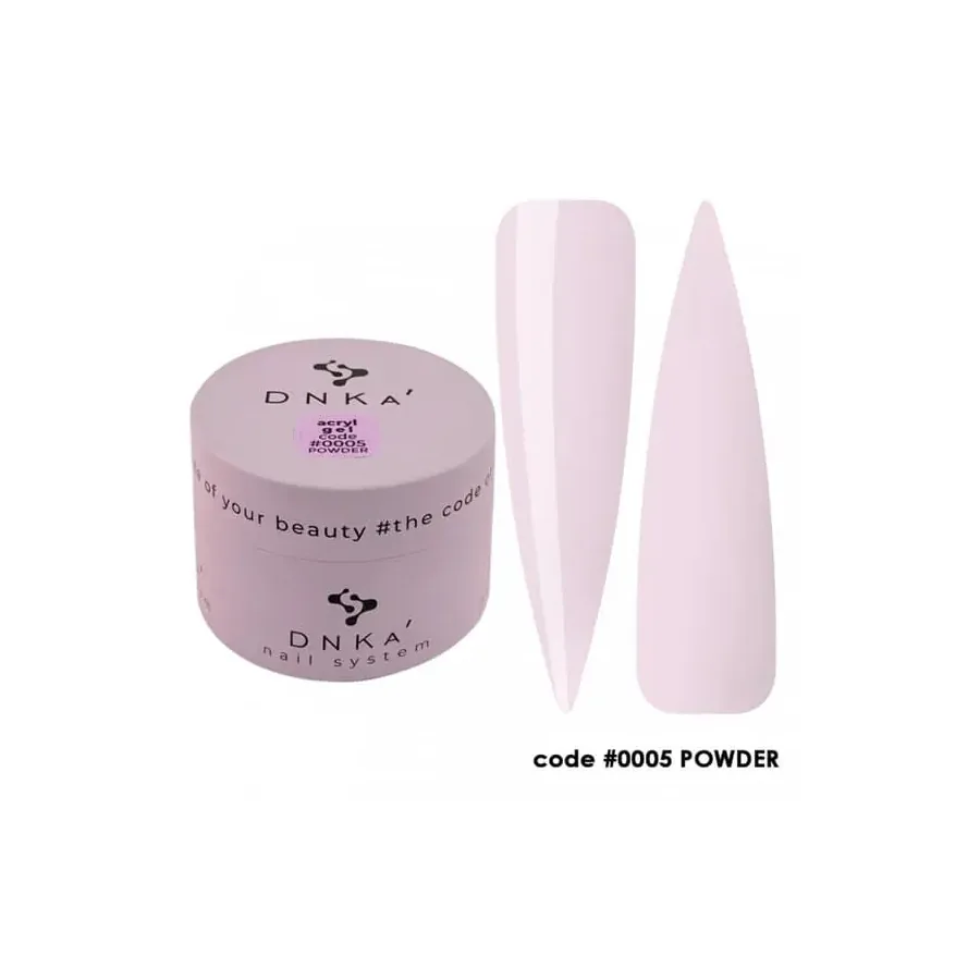 DNK'a / Acryl Gel #0005 Powder / рожевий /30 мл